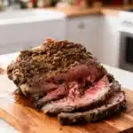 prime rib recipe roasted with garlic and herbs