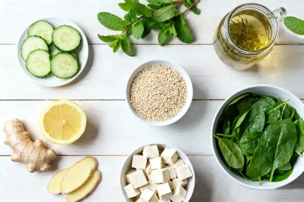 ingredients for 21 day cleanse program