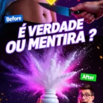 "Truque do bicarbonato para emagrecer mito ou verdade: faca cozinha + frasco explodindo + before after barriga"