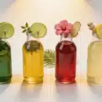 Vinagre de maçã para inchaço funciona: 2 bebidas fáceis com ACV, gengibre e limão para digestão e redução de gases.